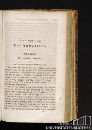 § 1. Bedingnisse zum Blumengarten.