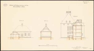 Realgymnasium und Oberrealschule, Tilsit: Querschnitte 1:100