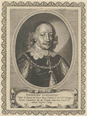 Bildnis des Iohannes Ludovicus, Graf von Nassau