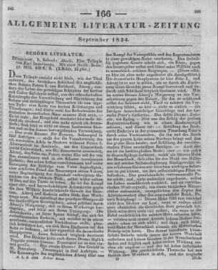 Immermann, K. L.: Alexis. Düsseldorf: Schaub 1832