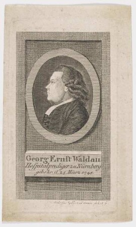Bildnis des Georg Ernst Waldau