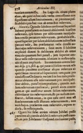 378-381, Nota 10. Quando subditus confitetur Superiori ...