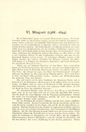 VI. Mingzeit (1368-1644)