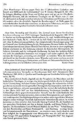 Otte, Hans :: Vernünftig und Christlich, der Entwurf einer Brem-Verdischen Kirchenordnung von 1769, (Studien zur Kirchengeschichte Niedersachsens, 31), (Veröffentlichungen aus dem Stadtarchiv Stade, 9) : Göttingen, Vandenhoeck & Ruprecht, 1989