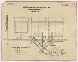 Rauchkanalknotenpunkt im KohlenKesselhaus 1