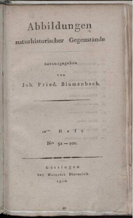 10: Abbildungen naturhistorischer Gegenstände