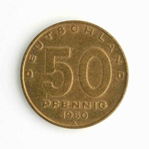 50 Pfennig Münze (DDR)
