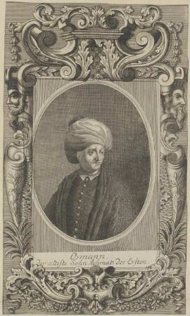 Bildnis von Osmann, Sultan des Osmanischen Reiches
