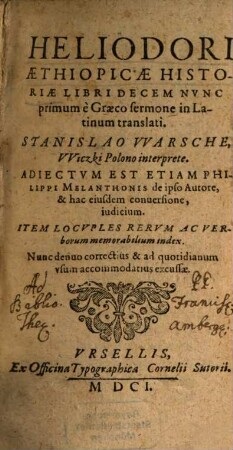 Aethiopica historia : libri X
