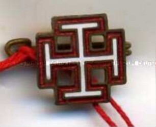 Rot-weißes Krückenkreuz