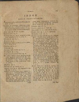 Index Rerum Praecipuarum