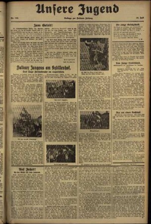 Zweite Ausgabe vom Mittwoch, den 11. Juli 1934.