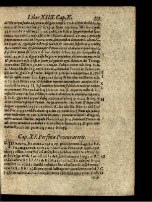 Cap. XI. Persona Procuratoris