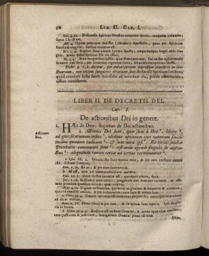 Liber II. De Decretis Dei.