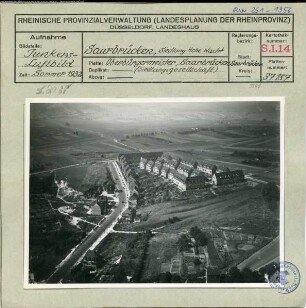 Saarbrücken, Hohe Wacht, Siedlung