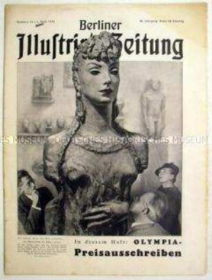 Wochenzeitschrift "Berliner Illustrirte Zeitung" u.a. zur Reichstagswahl
