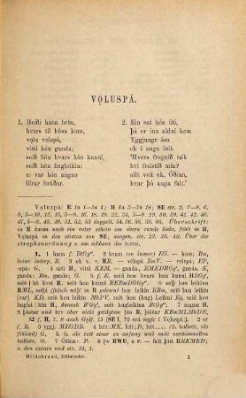 Die Lieder der älteren Edda : (Saemundar Edda)