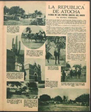La república de Atocha : Patria de los poetas líricos del norte