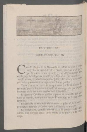 Capítulo LXXII - Crueles sospechas