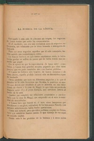 La fuerza de la lógica.