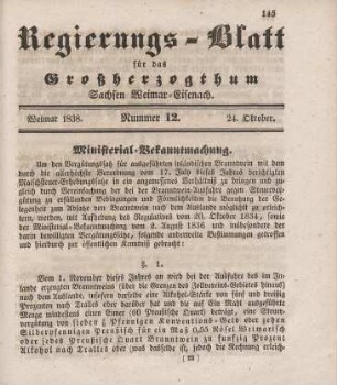 Nr. 12 : 24. Oktober
