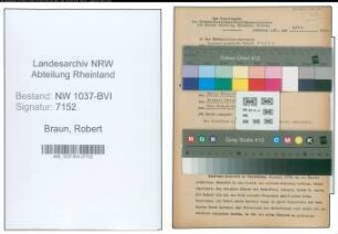 Entnazifizierung Robert Braun , geb. 25.07.1897 (Gastwirt)