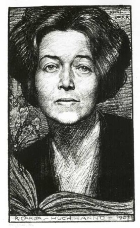 Bildnis Ricarda Huch