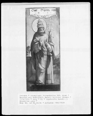 Heiliger Papst Gregor