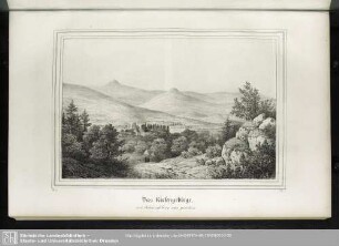 Das Riesengebirge, von Schmiedeberg aus gesehen