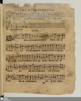 XXIV. O Jesu mein Heiland