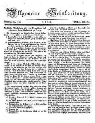 Vorläufige Mittheilung über die Organisation des gesammten Bürgerschulwesens zu Leipzig