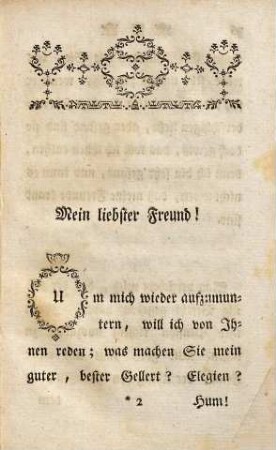 Briefe von Rabener und Gellert, wie auch des Letztern Unterredung mit dem König von Preußen