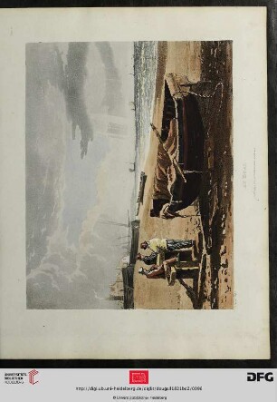 Plate 95 At Deal [(koloriert)]