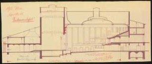 Apollo-Theater, Köln: Längsschnitt 1:100