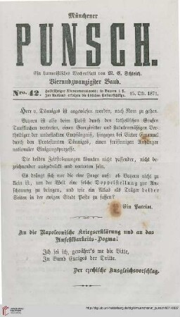 Nro. 42 (15. Oktober 1871)