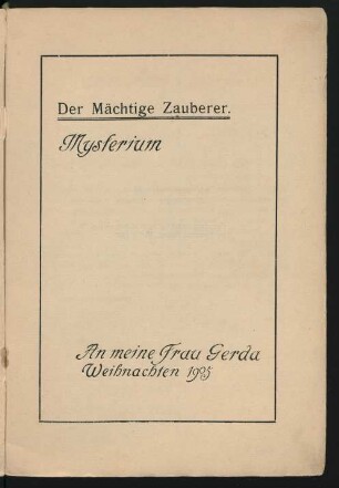 Der Mächtige Zauberer