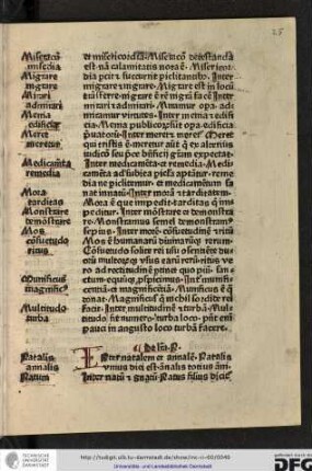 Natalis, annalis. Inter natalem et annalem, natalis unius diei est, annalis totius anni.