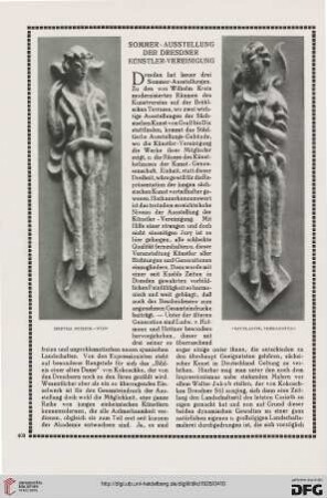 Sommer-Ausstellung der Dresdner Künstler-Vereinigung