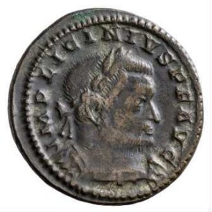 Münze, Follis, 310 - 312 n. Chr.