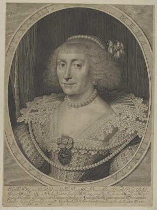 Bildnis der Elisabetha dei Bohemiae