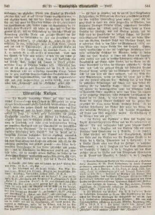 543-546 Literarische Notizen