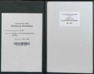 Amt Petershagen - Vogtei Windheim - Bauerschaft Jössen: Unterlagen der Revisionskommission - Band 2