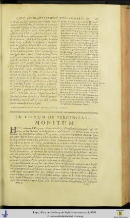 De virginitate.