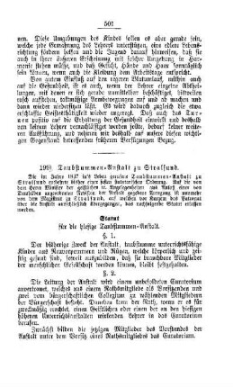 Taubstummen-Anstalt zu Stralsund : [V. Elementarschulwesen]