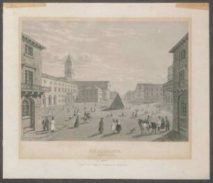 Carlsruhe. Marktplatz.