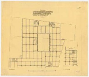 Warenhaus Wertheim, Rosenthaler Straße/Sophienstraße, Berlin 3. Bauabschnitt: Gesamtgrundriss 2.OG Sophienstraße 14/15, 1:100