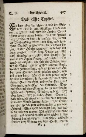 Das eilfte Capitel. - Das zwanzigste Capitel.