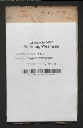 Noch nicht gekündigte Aktivkapitalien des aufgehobenen Klosters Wormeln