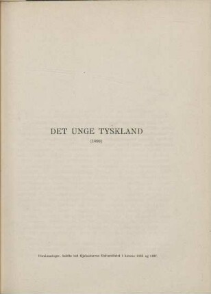 Det Unge Tyskland (1890)