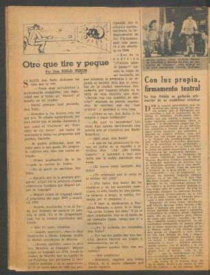 Con luz propia, como las estrellas, brilla Camila Quiroga en nuestro firmamento teatral